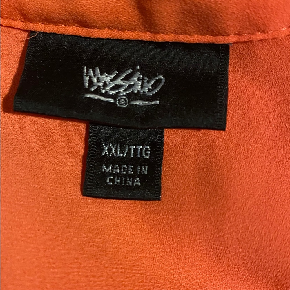 Massimo Bright Orange Top